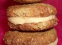 Biscuiti cu crema de alune