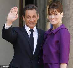 Carla Bruni si Nicolas Sarkozy Carla Bruni si Nicolas Sarkozy
