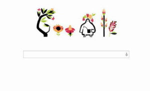 ECHINOCTIUL DE PRIMAVARA 2014 - Google Logo