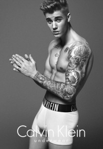 Justin Bieber Calvin Klein