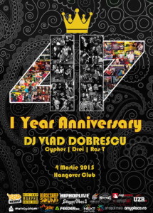 11-47 1 Year Anniversary Poster