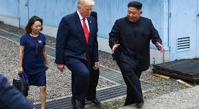 Donald Trump a mers in Coreea de Nord