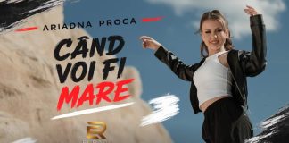 Ariadna Proca debutează în muzică și lansează videoclipul piesei „Când voi fi mare”